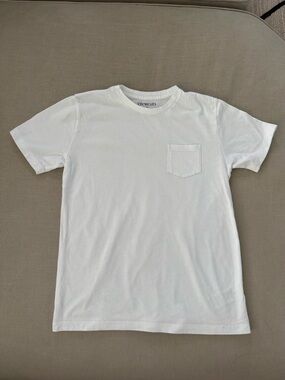 Crewcuts White Short Sleeve Tee with Crew Neck